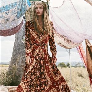 Spell & Gypsy Lolita gown in rust